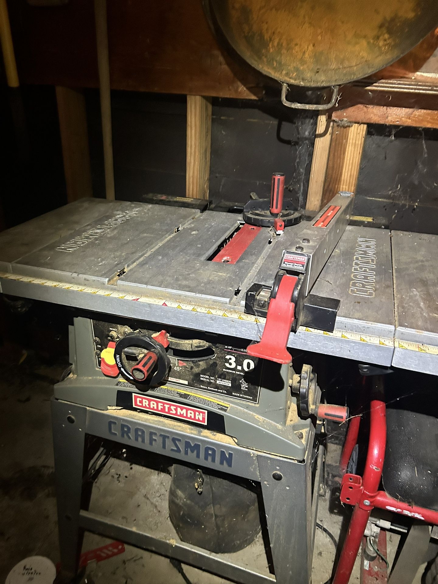 Craftsman Table Saw
