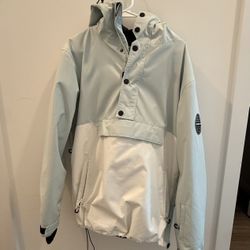 Womens Snowboard Jacket, Light Blue