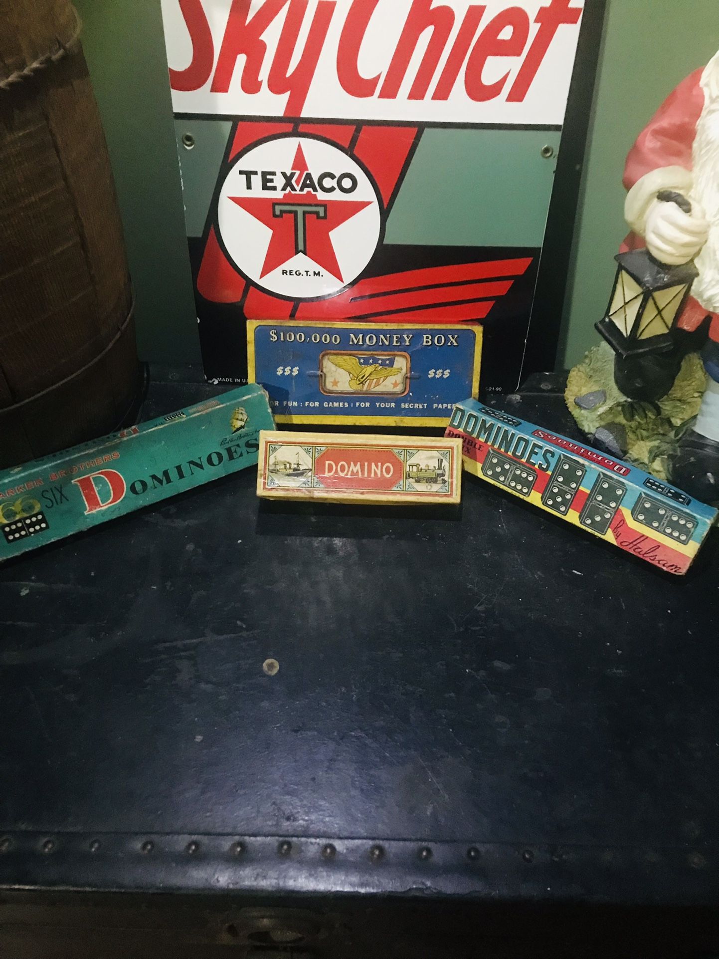 Antique Clay Dominos Lot