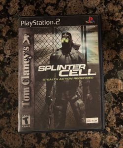 PS2 game Splinter Cell stealth action redefined