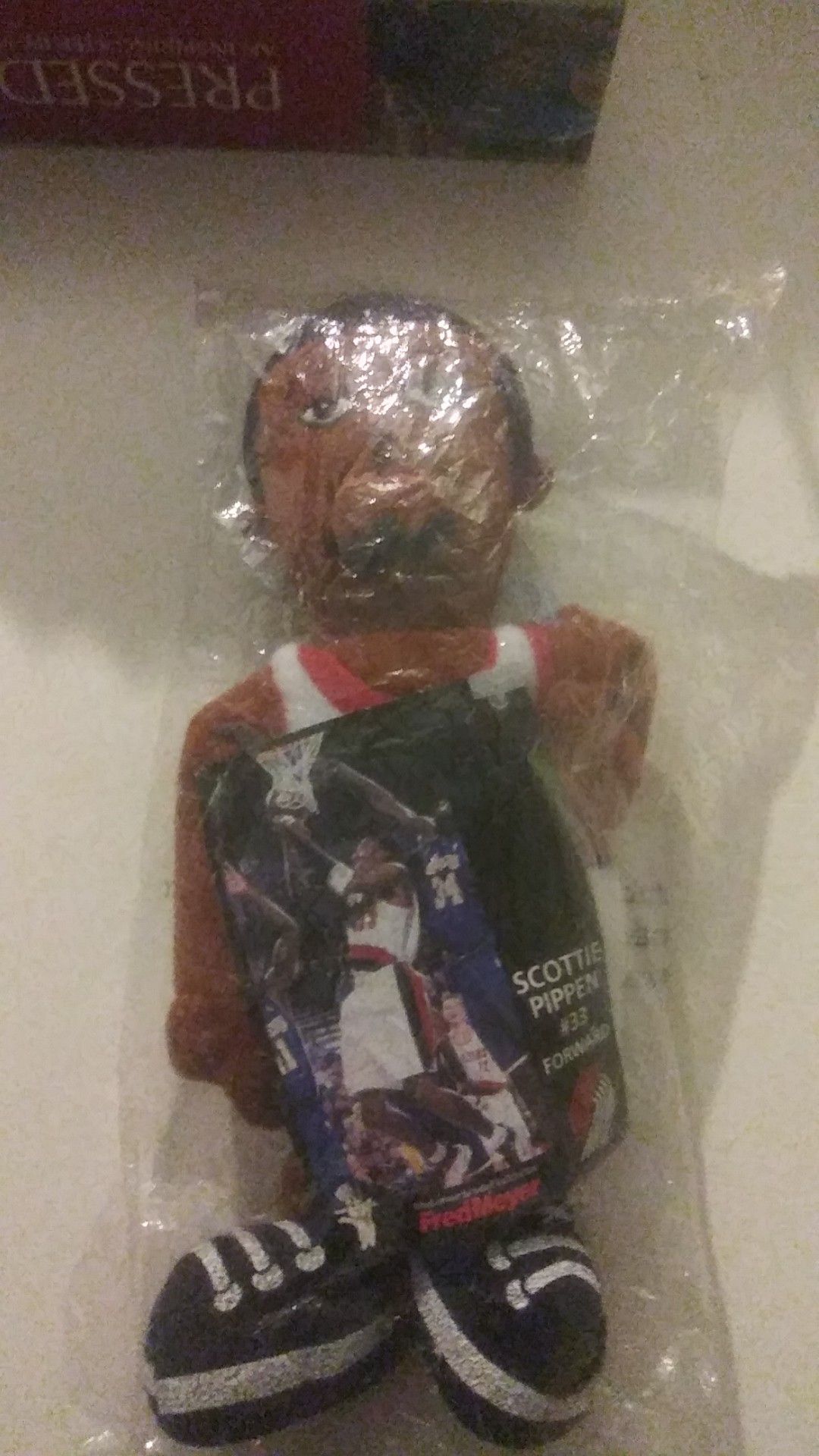 Scottie Pippen #33 blazer doll