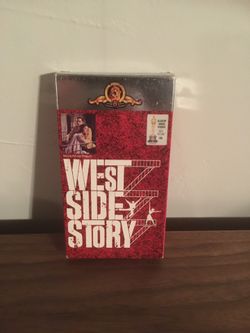West Side Story 1961 Movie VHS 1988 Video Tape Natalie Wood Robert Wise