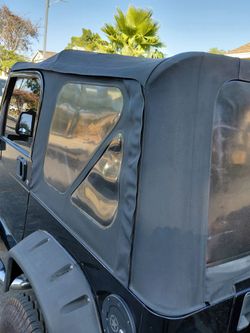 Jeep TJ soft top (without frame)
