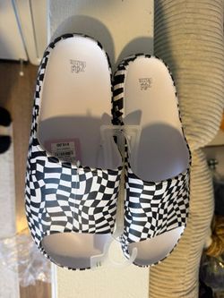 Wild Fable Checkered Slide Sandals-Size 11