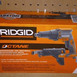 RIDGID Drywall Screwdriver W/ Collated Attachment