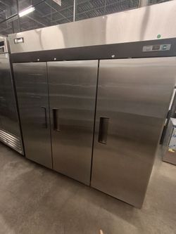 Stainless Steel 3door freezer
