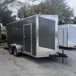 Enclosed Trailer 7x14 | 3.5k Axles | 84” Interior Height 