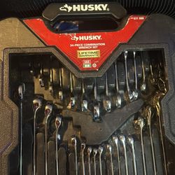 34 Pieces Wrench Set 