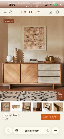 Castlery Casa Sideboard 71”