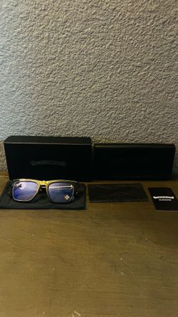 Gold - Chrome Hearts Glasses, Best Quality ✅📈