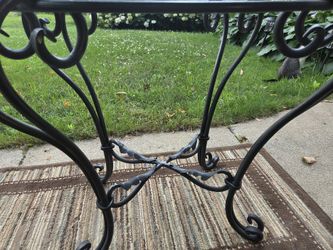 Beautiful Wrought Iron Coffee/End Table
