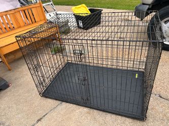 EX large dog crate 30”x42” 32” high
