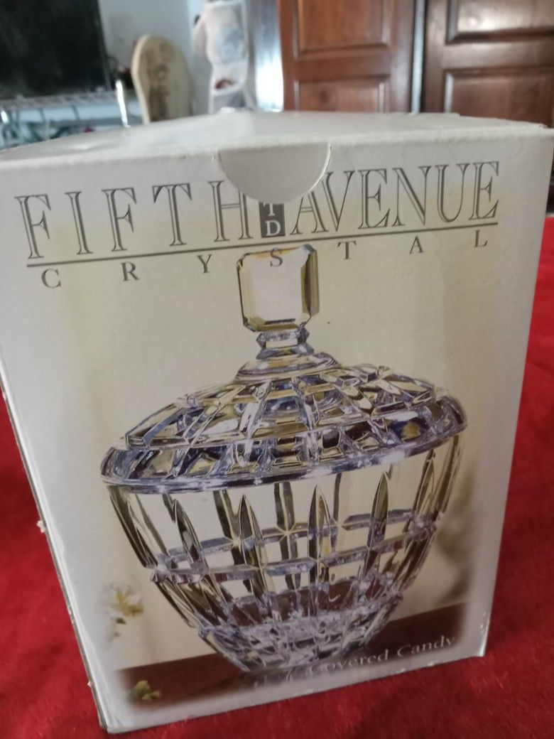 Fifth Avenue Crystal Candy Dish