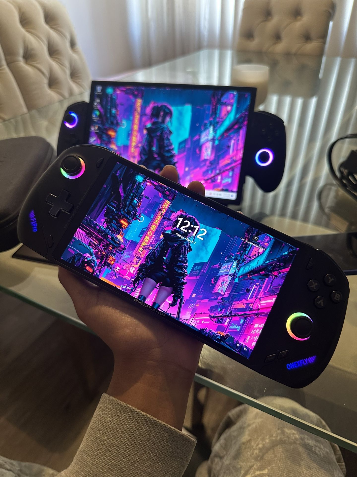 OneXPlayer OneXFly F1 Pro AMD AI 9 HX 365 OLED 144Hz Screen Gaming Handheld 32GB RAM 2TB