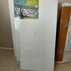 ARTISTS SUPPLY - New 24x48" Heavy Duty Blank Canvases