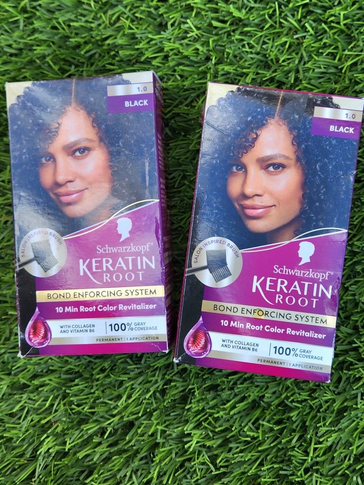 Schwarzkopf Keratin Root Black