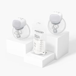Double S9 Pro Pumps and Breastmilk Storage Bags