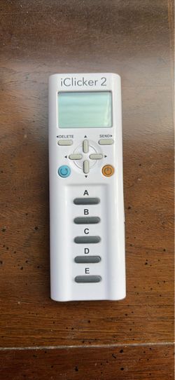 iClicker 2 Student Remote (2nd Edition) Used Once