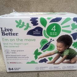CVS Brand Diapers Size 4