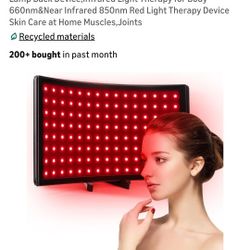 Red LightTherapy for Face,Red LightTherapy Lamp BackDevice,InfraredLightTherapy for Body 660nm&Near Infrared 850nm Red Light Therapy Device Skin Care 