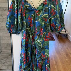Farm Rio Tropical Dress – Size M – NWT