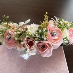 Quinceañera Floral CROWN