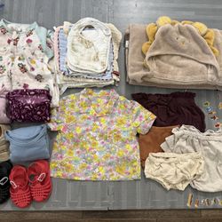 Kids clothes and shoes bundle