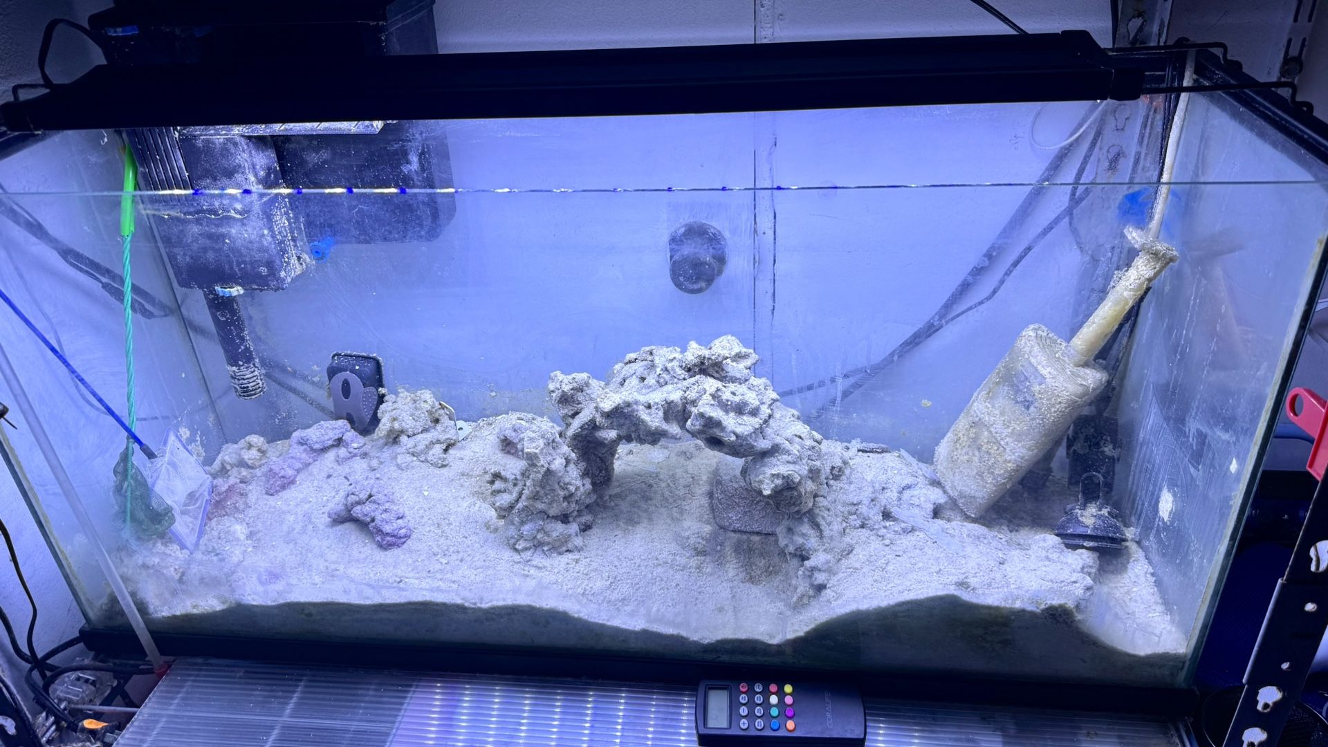 35-Gallon Saltwater Aquarium Setup (With Equipment & Stand Option)