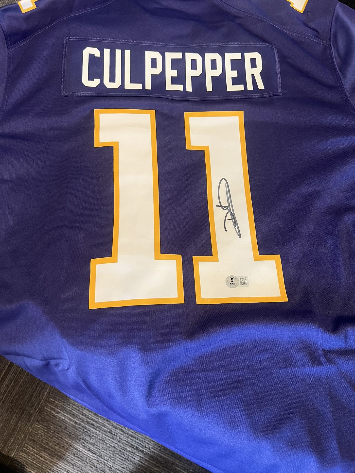 Culpepper Autographed NFL Jersey
