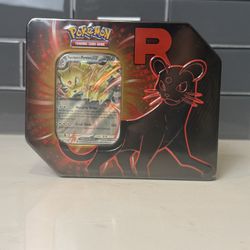 Pokemon TCG Destined Rivals Team Rocket Tin Persian