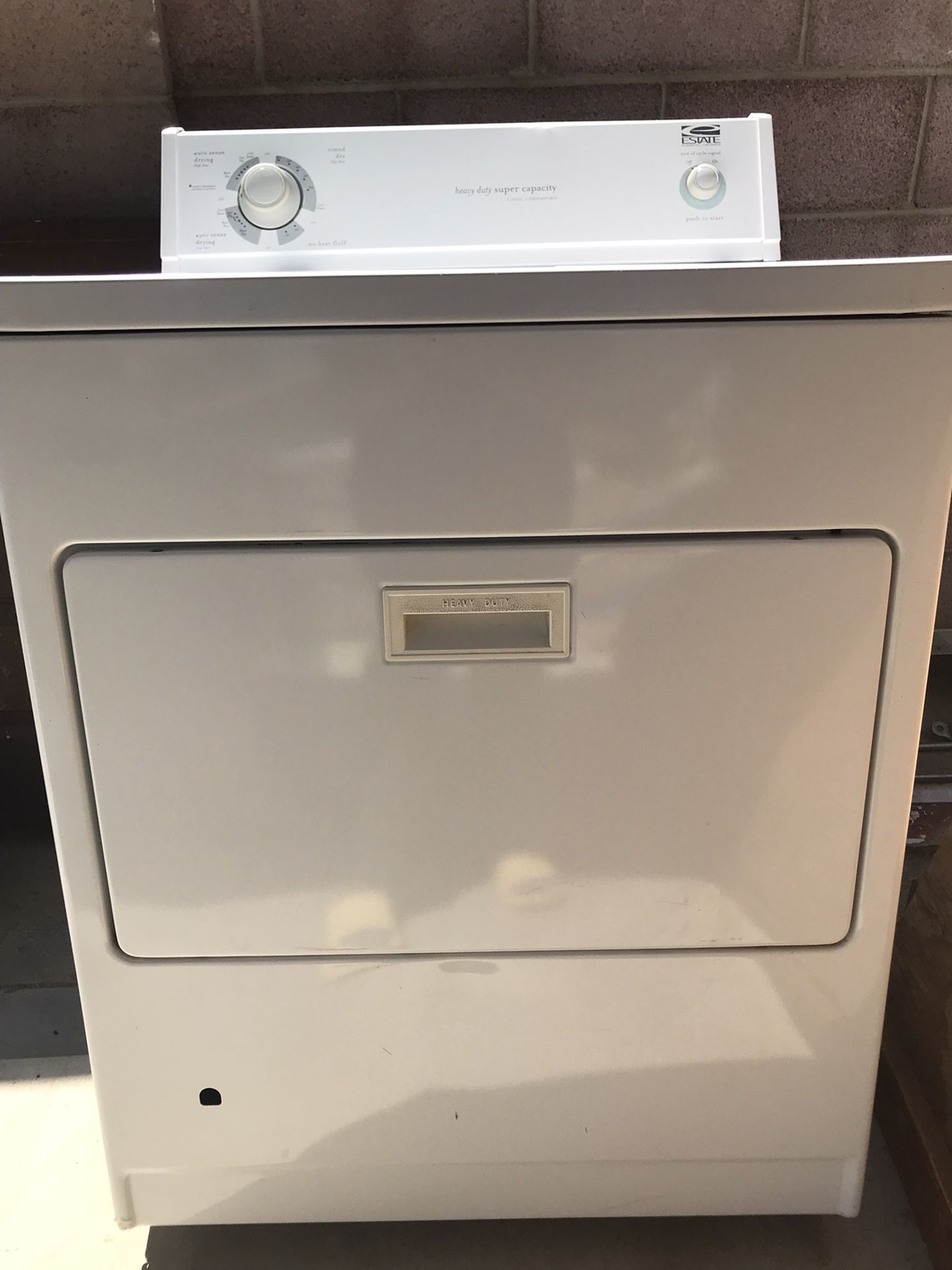 Estate Dryer By Whirlpool for Sale in Palmdale, CA OfferUp