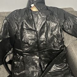 Giovanni Navarre Italian Leather Jacket (New, Never Worn)