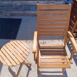 Folding Chair- Folding Table 