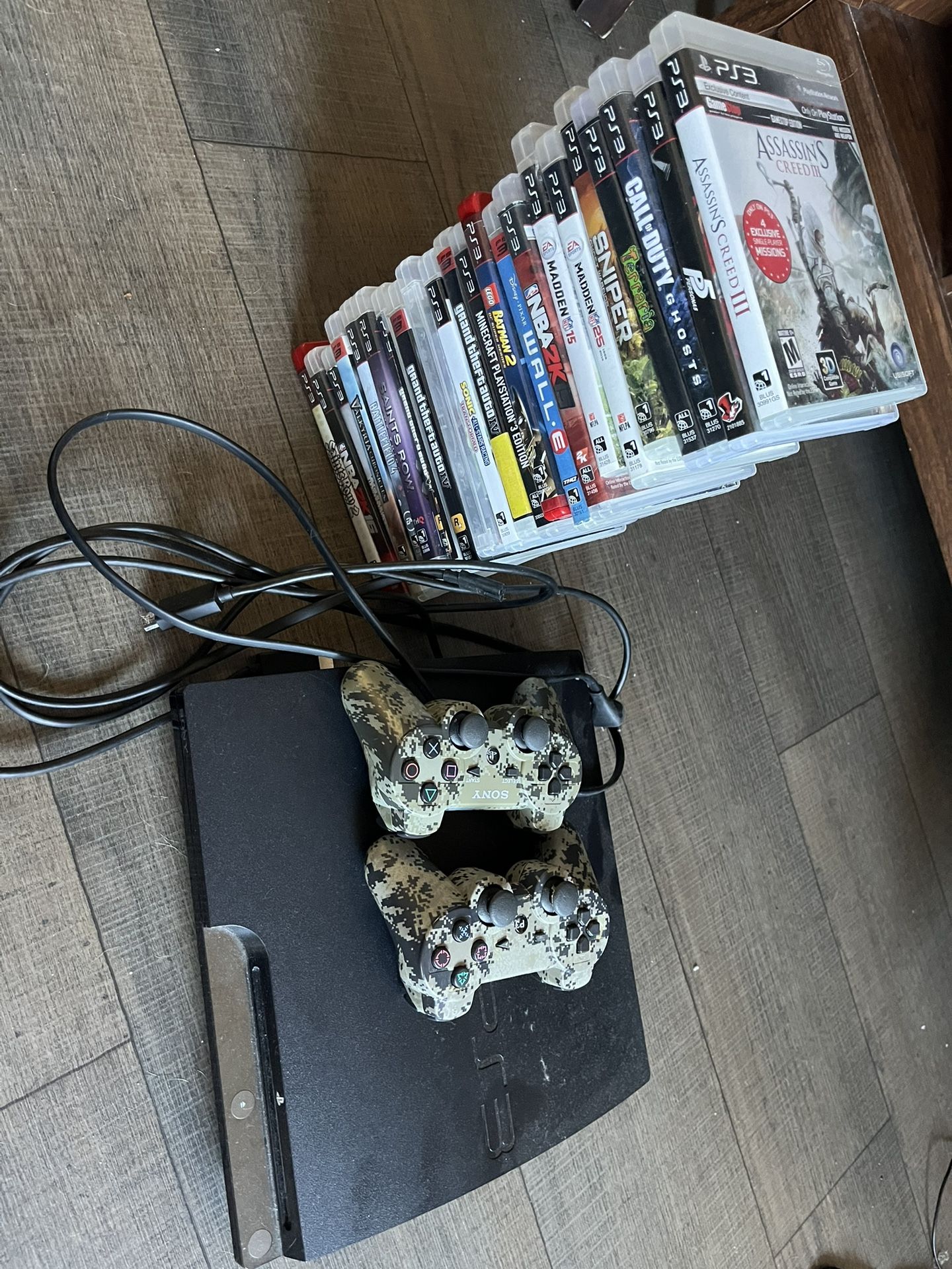 PS3 With Games / Controllers 