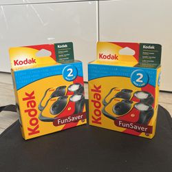 New!!Kodak Fun Saver Camera 2 Pack New!! 