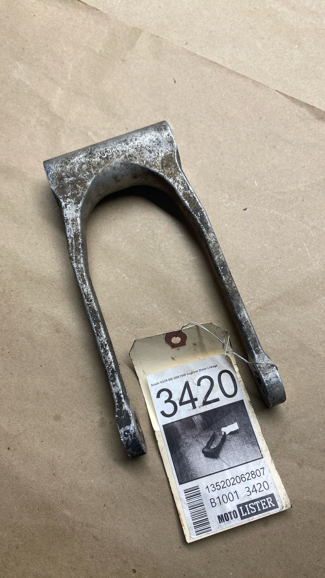 SUSUKI GSXR (contact info removed) 2009 DOGBONE SHOCK LINKAGE