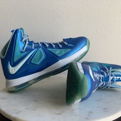 Lebron 10 “Blue Diamond” Sz10, Nike+ Included