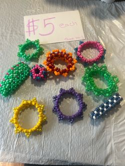 Kandi bracelet cuffs $5 each