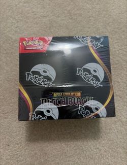 Pokemon pitch black display box
