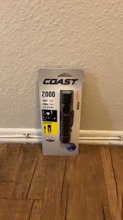 Coast PX200R Rechargeable Flashlight 2000 Lumens