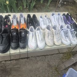 12 Pairs Of Nike/Jordan's 
