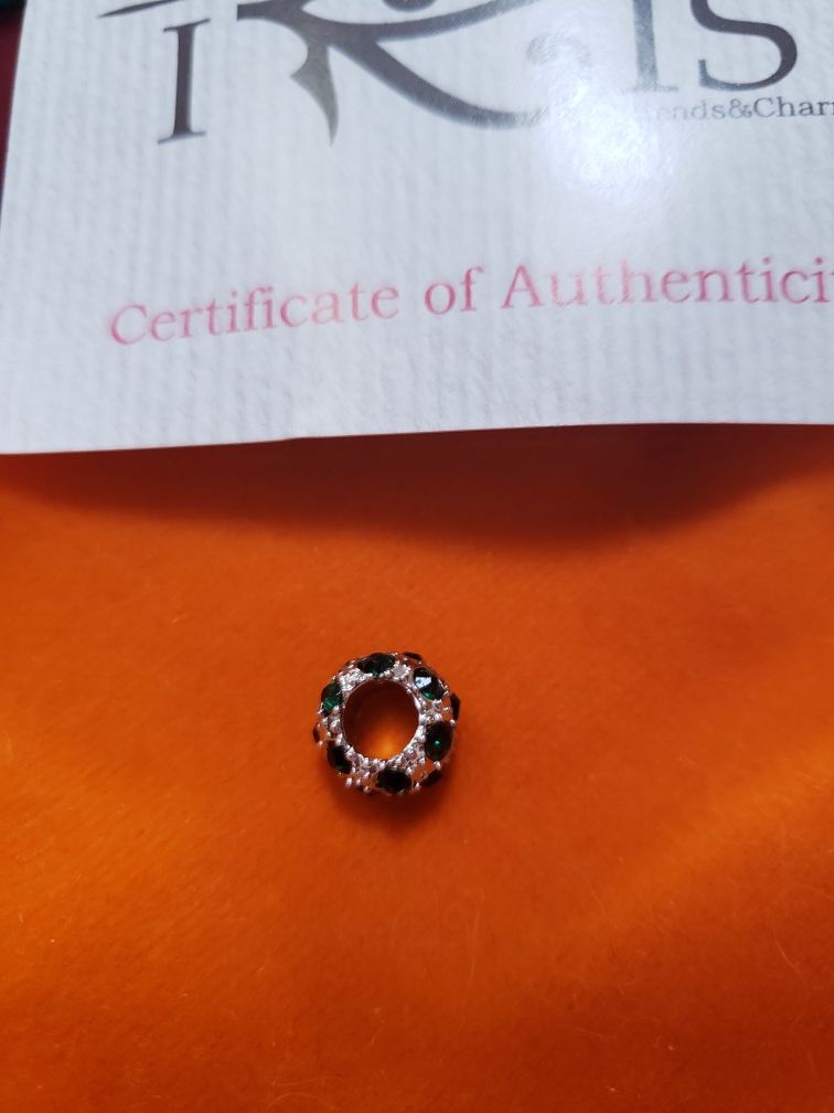 Authentic Iris brand charm bead