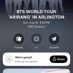 BTS Tickets LEGIT 