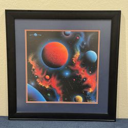 MICHAEL DAVID WARD - "Summer's Fire" Limited Ed. Lithograph 1995 Signed 352/750