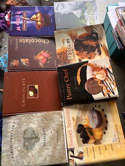 16 Profesional Pastry chef cook book