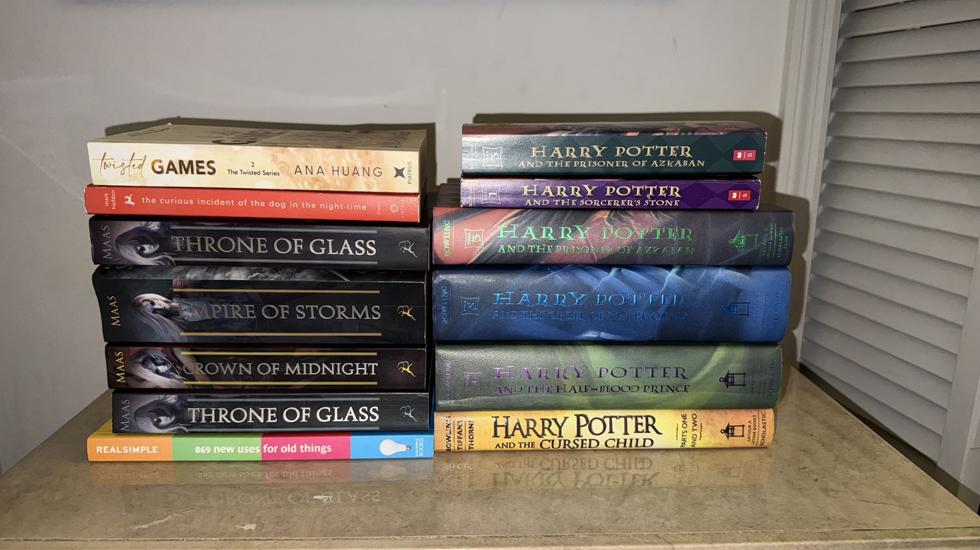 Fantasy/Fiction and Throne of Glass Books