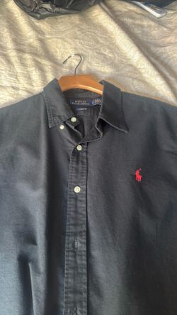 Black polo long sleeve