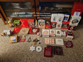 Christmas Ornaments/Decor $5 Each Or 4 For $15