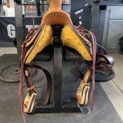16” Western Roper Saddle 