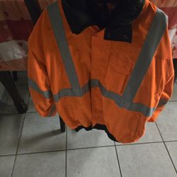 Mens Reflective Work Jacket(Read Description)